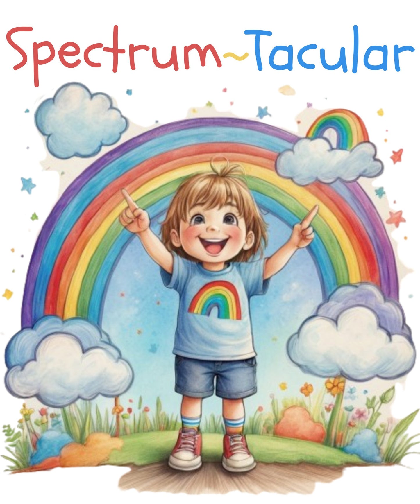 Spectrum-Tacular Childs Drawing - YOUTH