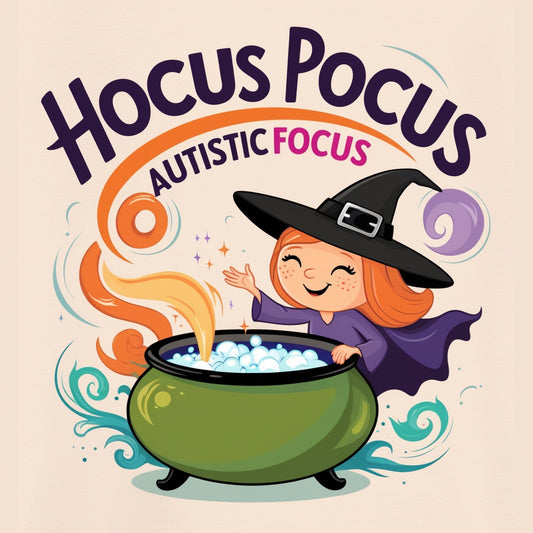 Hocus Pocus Autistic Focus Halloween - MENS