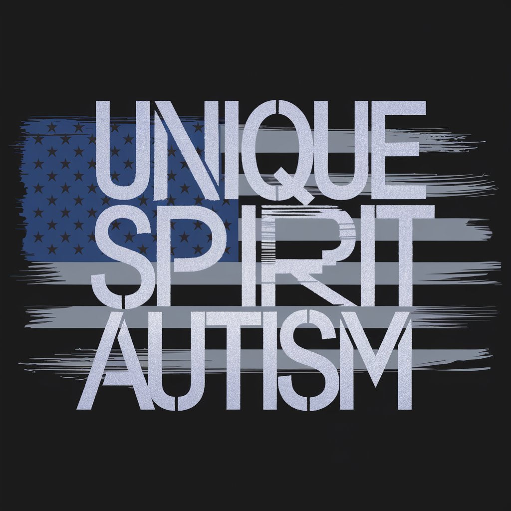 USA-Unique Spirit Autism - Unisex Midweight Hooded Sweatshirt - Independent SS4500