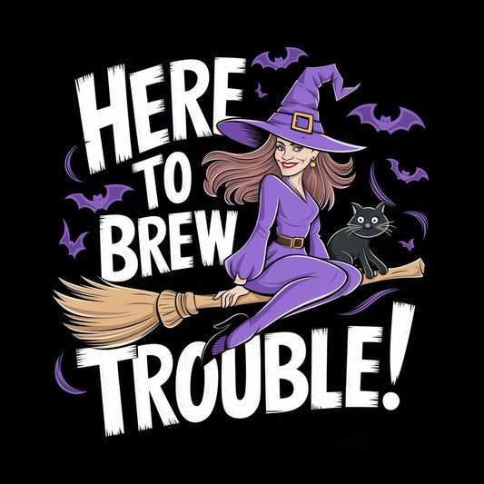 Here To Brew Trouble - Mens