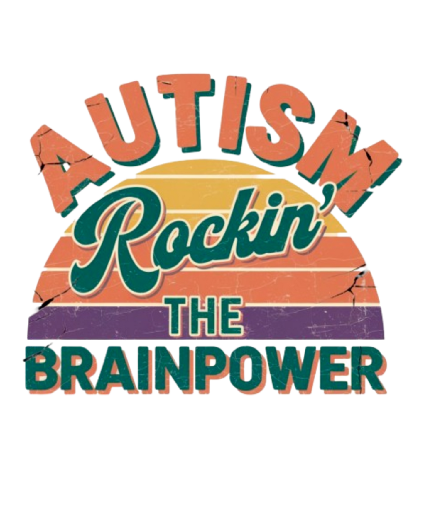 Autism-Rockin' The Brainpower - WOMENS