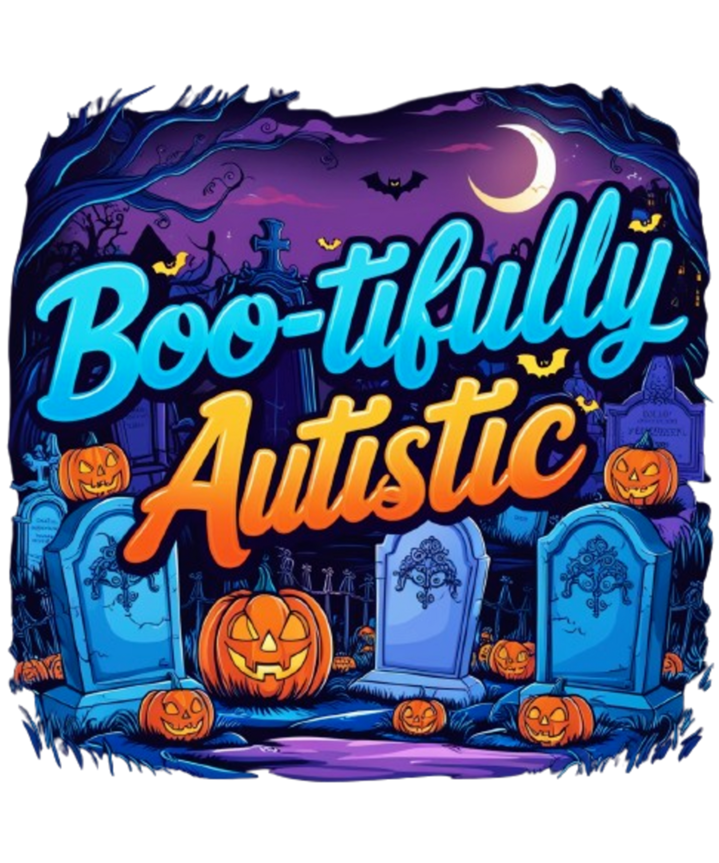 Boo-Tifully Autistic - MENS