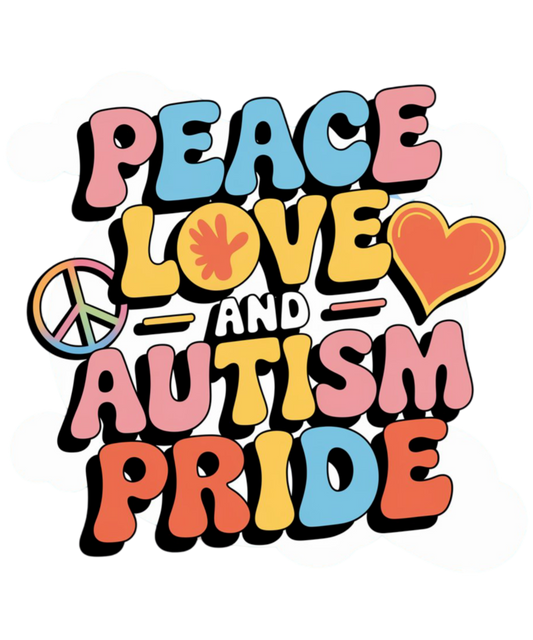 Peace Love And Autism Pride - YOUTH