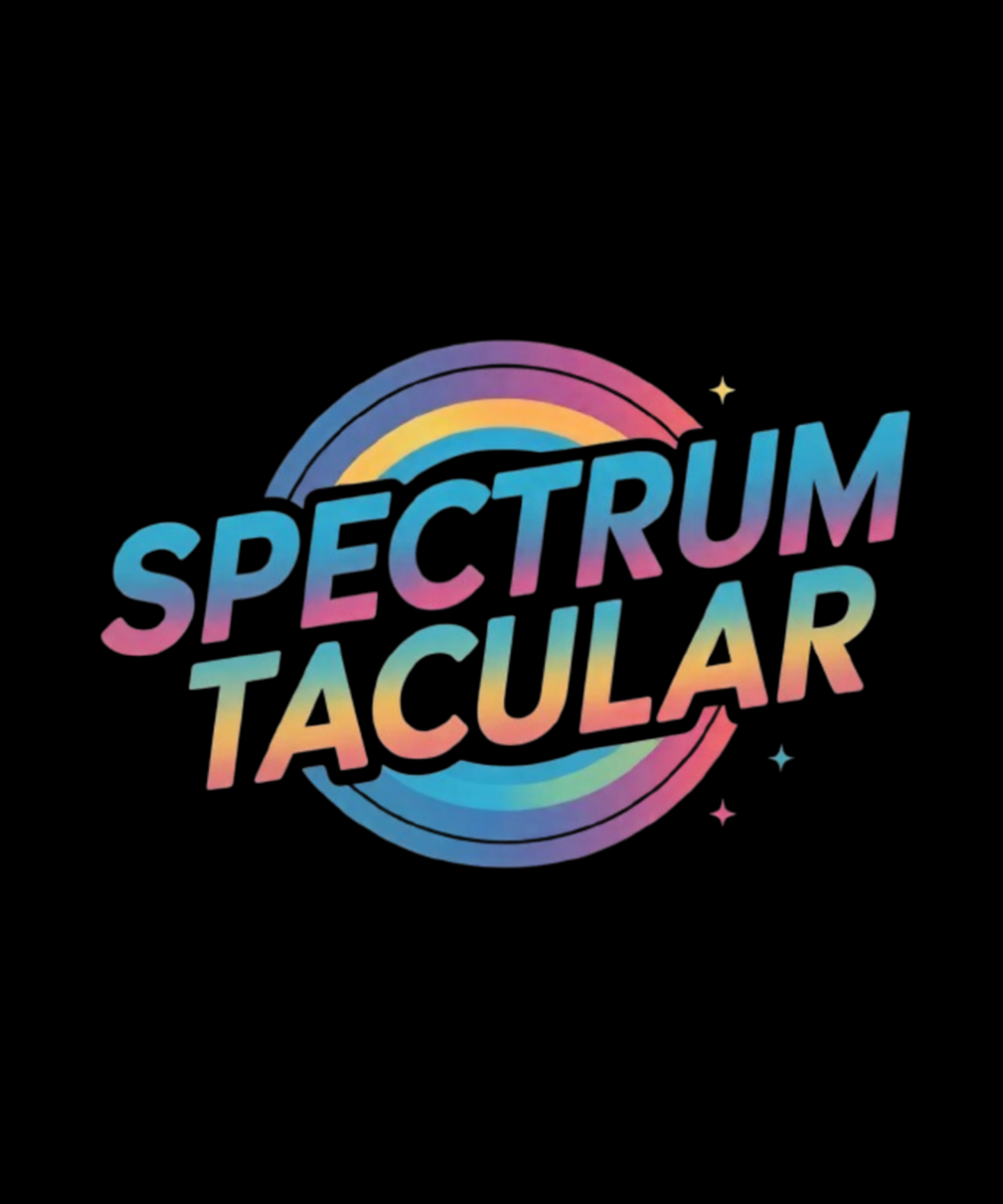 Spectrum-Tacular 80s Style Logo - M