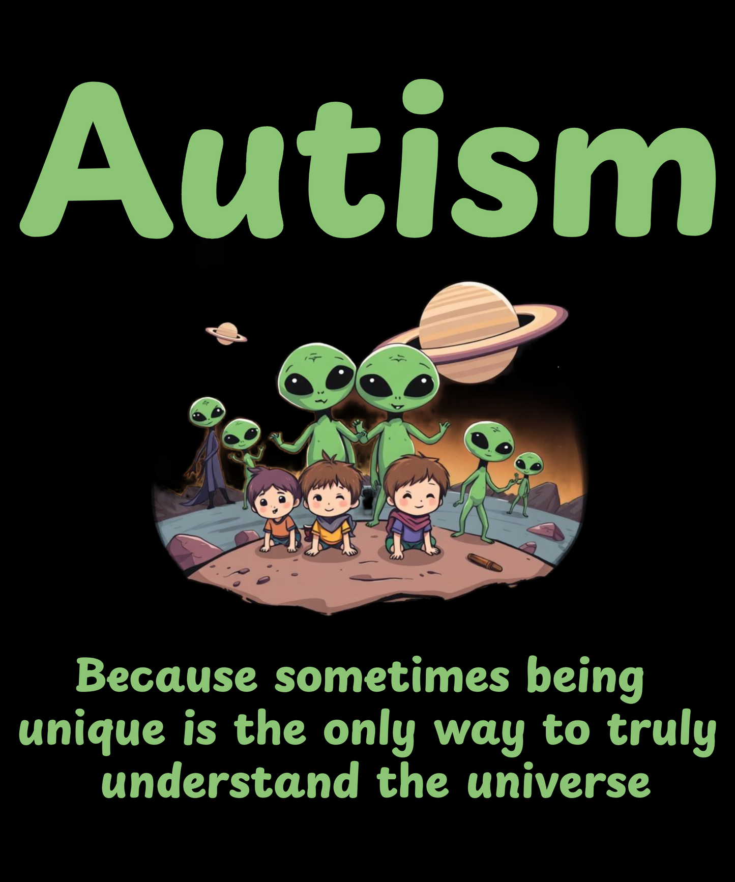 Autism - Because Sometimes Being Unique Is The Only Way To Understand The Universe - Youth