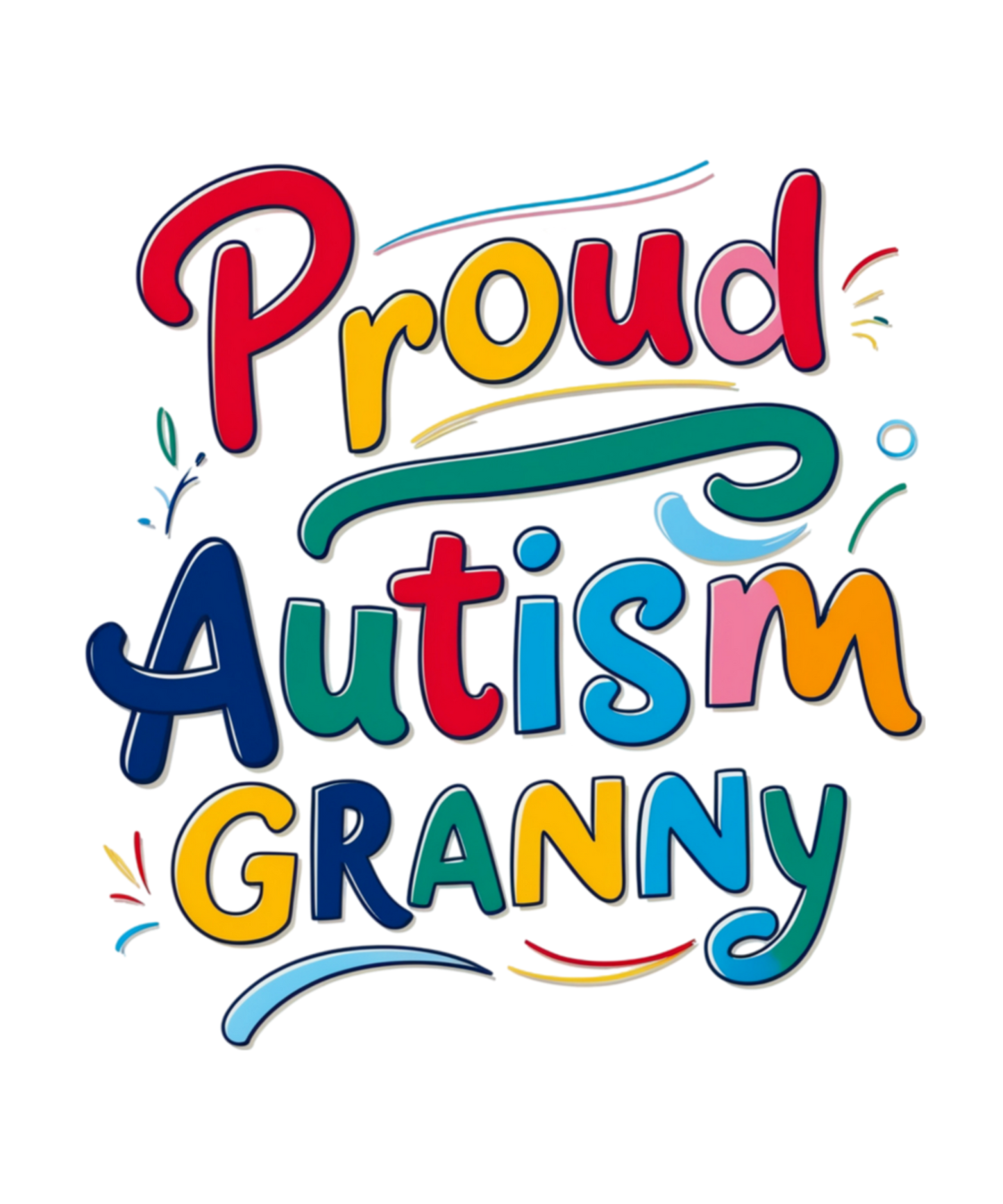 Proud Autism Granny - WOMENS