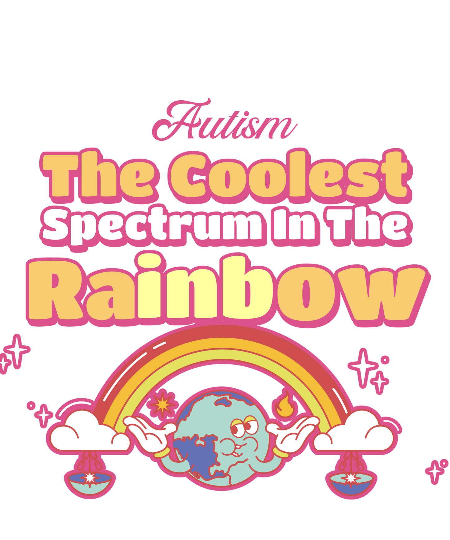 Autism - The Coolest Spectrum In The Rainbow - Womens